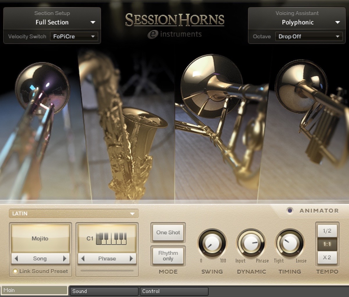 Sessionhorns